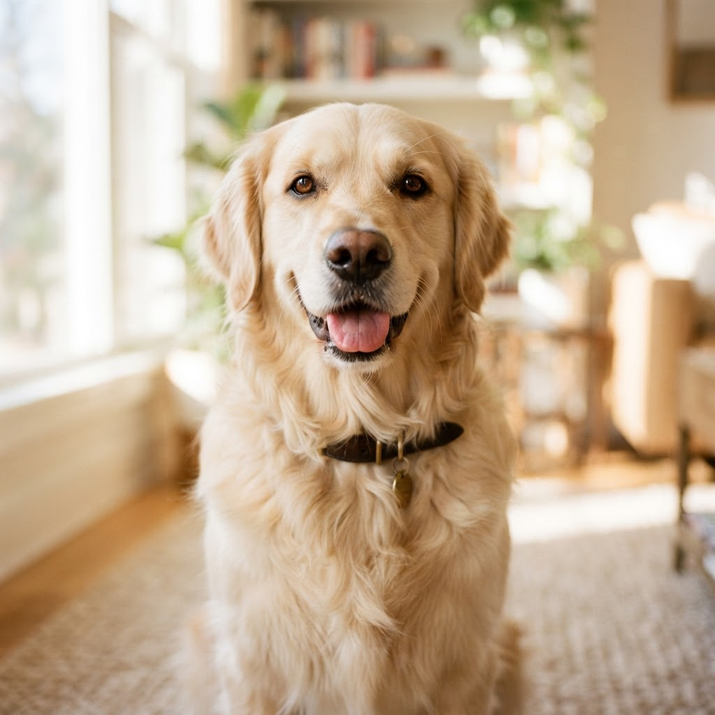 Happy Golden Retriever